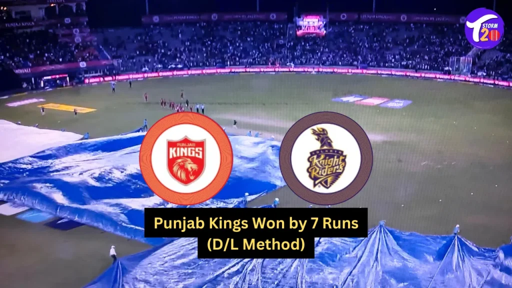 PBKS vs KKR, IPL 2023 2nd Match Full Scored, Rain Spoils the Win of KKR