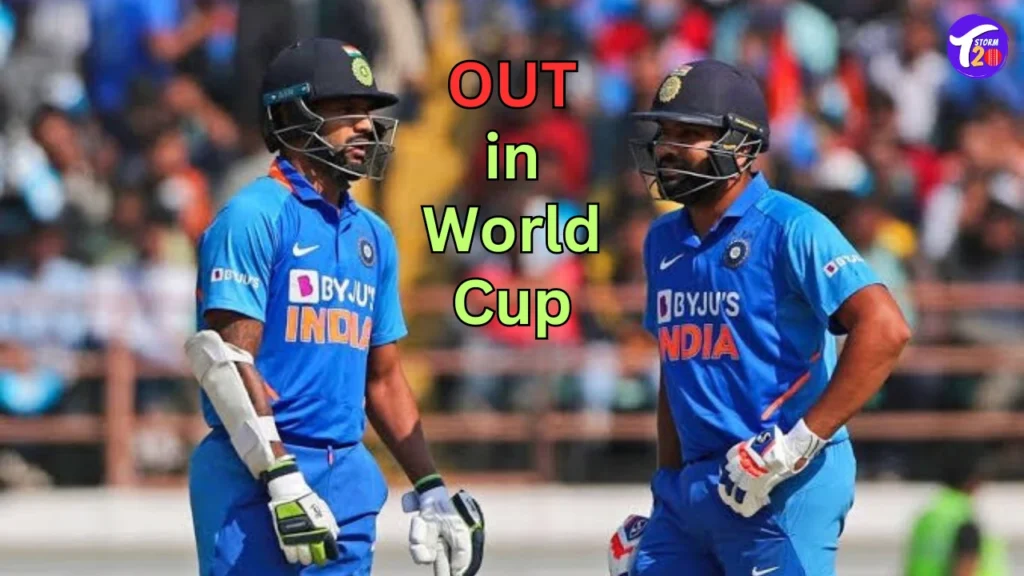 Dhawan and these 3 players out in world cup