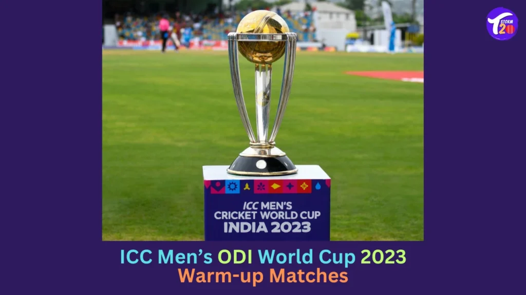 ICC Men’s ODI World Cup 2023 Warm-up Matches: Countdown Begins, Schedule and Live-streaming Details