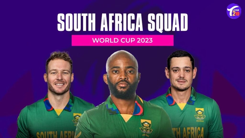 South Africa squad for World Cup 2023